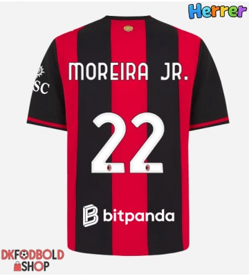 AC Milan Diego Moreira #22 Hjemmebanetrøje 2026-27 Kort ærmer AC Milan Diego Moreira #22 Hjemmebanetrøje 2026-27 Kort ærmer